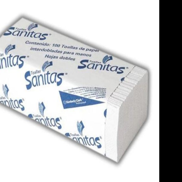 TOALLAS INTERDOBLADAS SANITAS 1417 21X24 PAQ.C100 PZAS E20